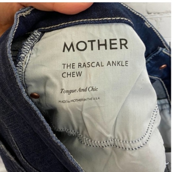 MOTHER THE RASCAL ANKLE CHEW IN TONGUE AND CHIC made in USA SZ 27 - Picture 4 of 9